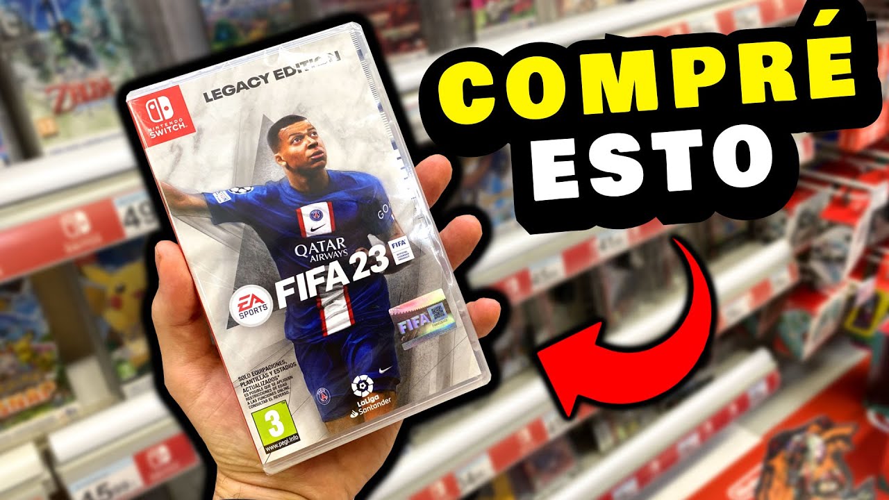 Fui a Comprar el FIFA 23 del Nintendo Switch a la Tienda 😐 (Unboxing en