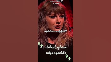 the most popular song from each taylor swift album (according to chat gpt) #fypシ゚viral #erastour