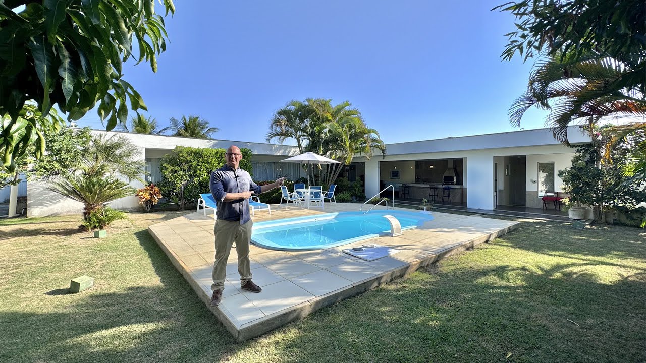 🏆 EXCLUSIVA! CASA COM ARQUITETURA ÚNICA NO CONDOMÍNIO VILLAGE D' ITALIA EM PRAIA SECA |  ARARUAMA RJ