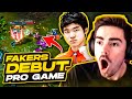 The Day FAKER took over League of Legends *FIRST PRO GAME*