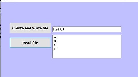 Programming in Visual Basic .Net How to Create  write and read file text