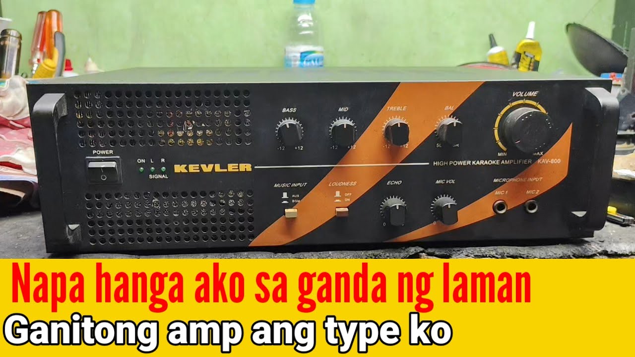 AMPLIFIER REVIEW ‼️Kevler KAV-800 integrated amplifier