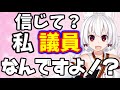 私は議員なんです。本当です。信じてください。