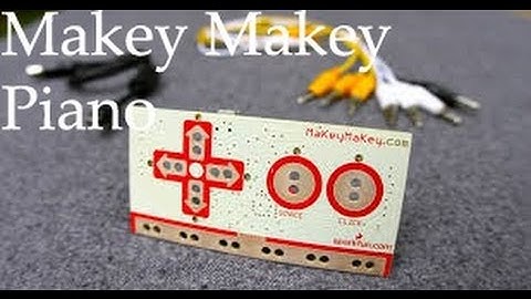 Raspberry Pi: Makey Makey Piano