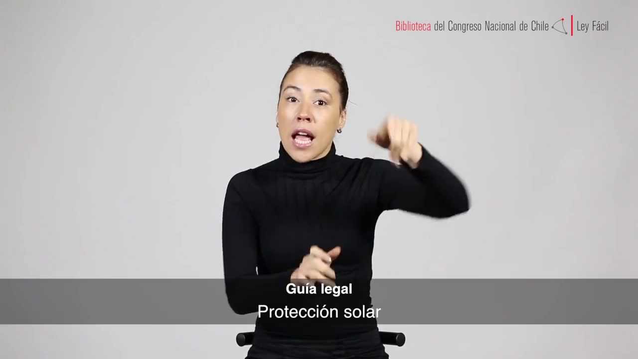 personas sordas pueden conducir Guía legal en lengua de señas: Protección solar