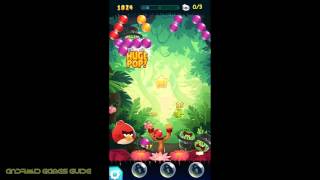 Angry Birds POP Bubble Shooter: Level 1: Walkthrough (3 STARS) HD screenshot 4