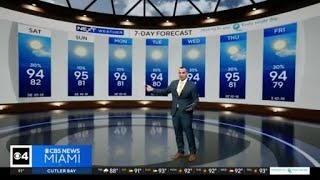 Heat wave continues as World Cup fans come to South Florida for tomorrow's game