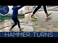 Learn Hammer turns for beginners - Introduction to Hammer Throwing Technique