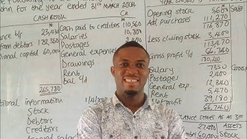 SOLUTION TO SINGLE ENTRY AND INCOMPLETE RECORDS (PART 3) #SINGLEENTRY #PROFIT #VIRAL #INCOMPLETE