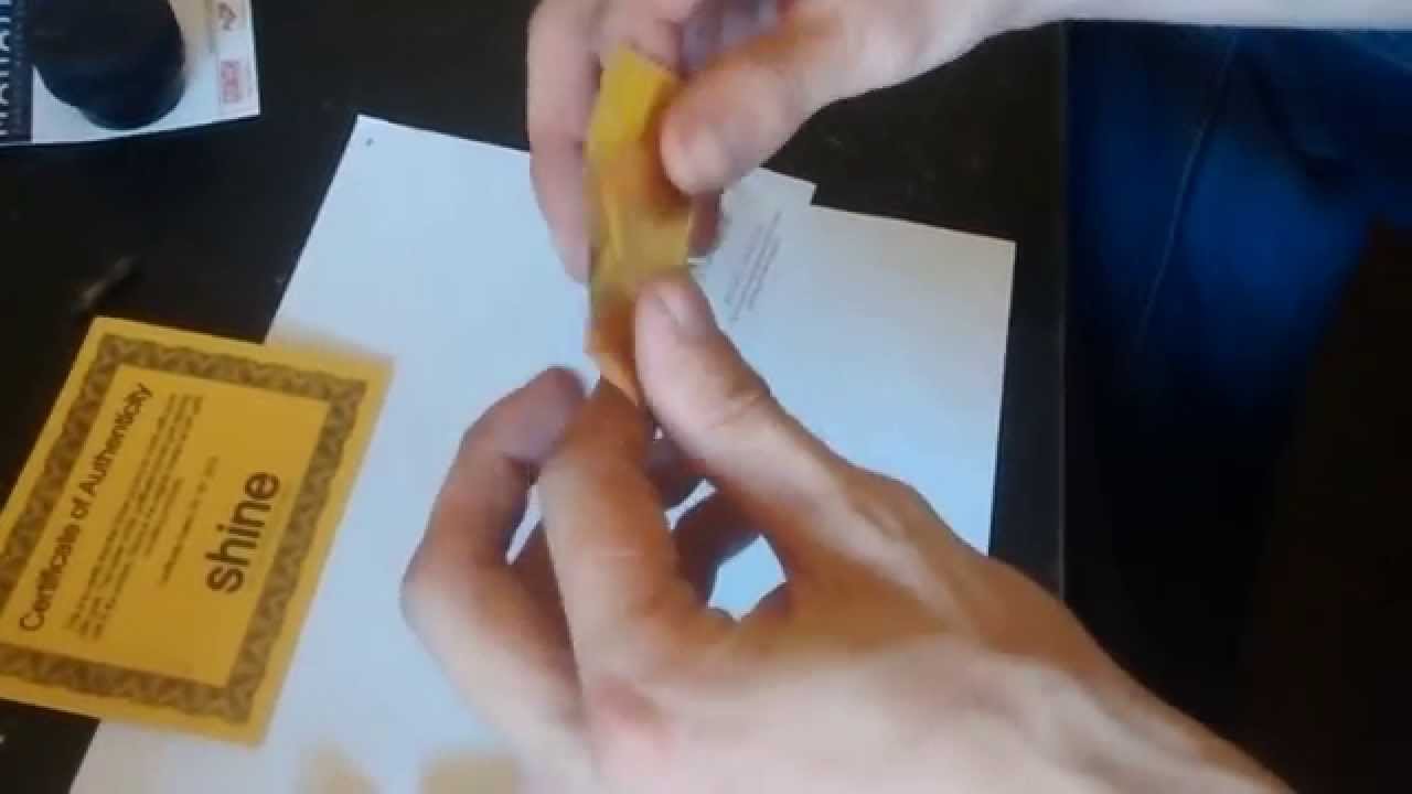 First time rolling with 24K gold rolling papers