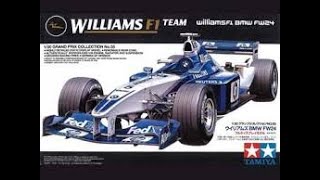 Williams F1 BMW FW24 1/20 Tamiya Montoya Full VIdeo Build