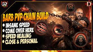 PvP Chain Insane Attack Speed Build - Barbarian | Diablo Immortal