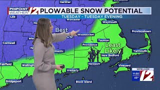 WPRI 12 Weather Forecast 11/30/25