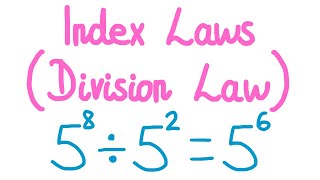 1MM - Index Laws (Division Law)