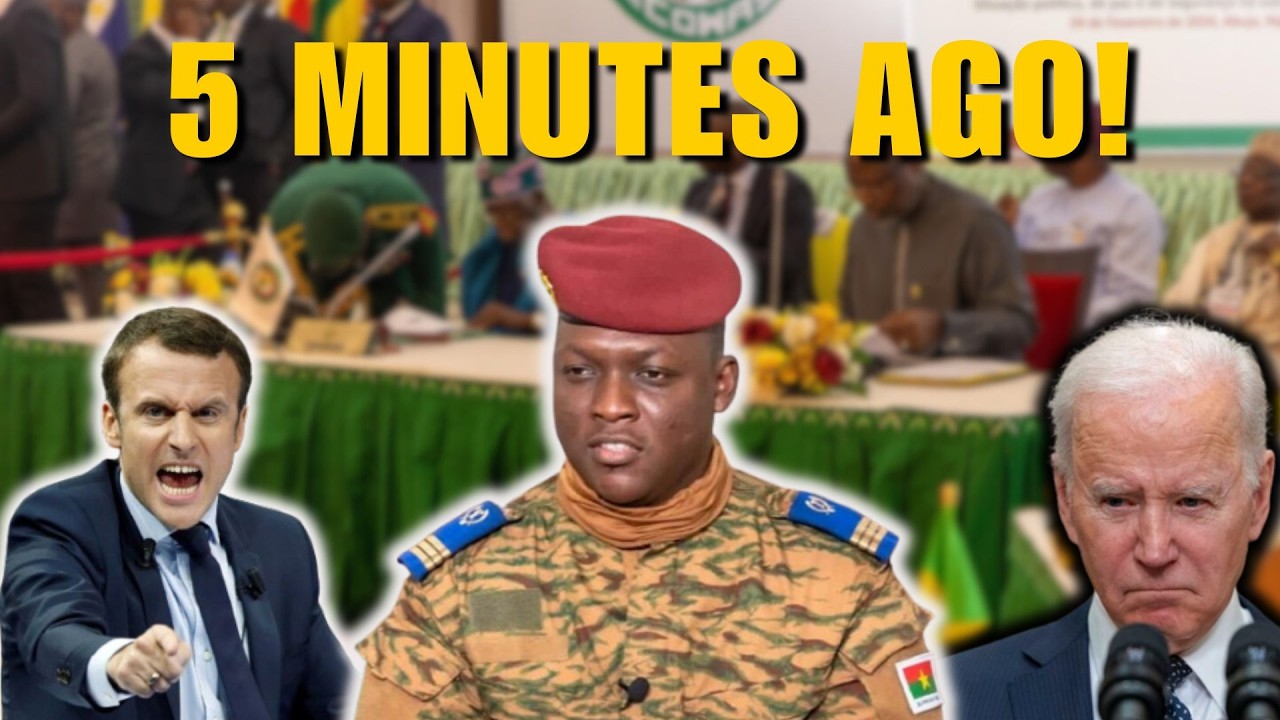 Shockwaves sent across the World as Captain Ibrahim Traore made this speech in Niger.