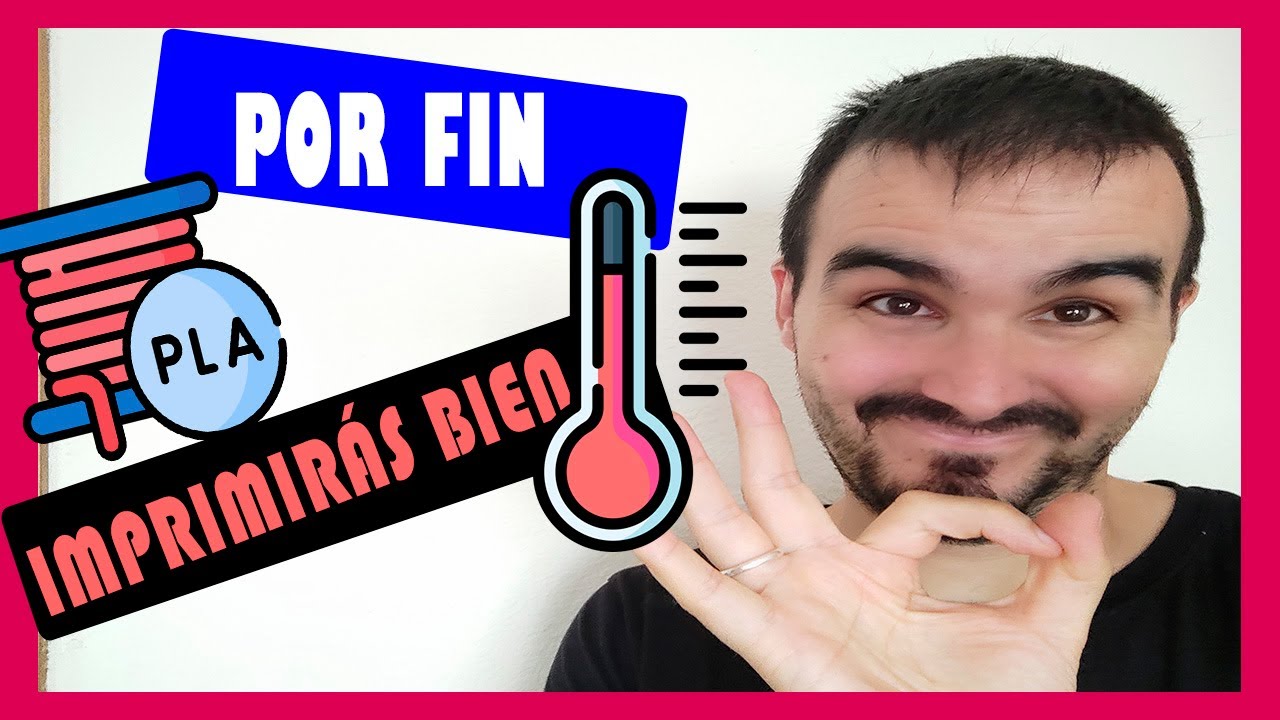 🏉 Temperatura IDEAL para PLA 📀 Que TEMPERATURA USAR para PLA 🌈 Cual es