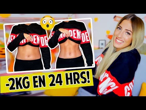 MIRA CÓMO REDUCÍ 2KG LA CINTURA Y LOGRÉ EL ABDOMEN PLANO EN 1 DÍA! (DETOX PARA ADELGAZAR)