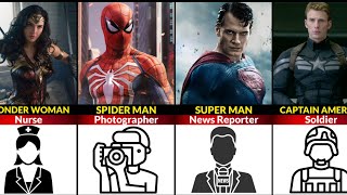 The Daily Jobs Of Super Heroes || Marvel and DC