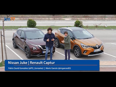 Nissan Juke (2020) y Renault Captur (2020). Comparativa | km77.com