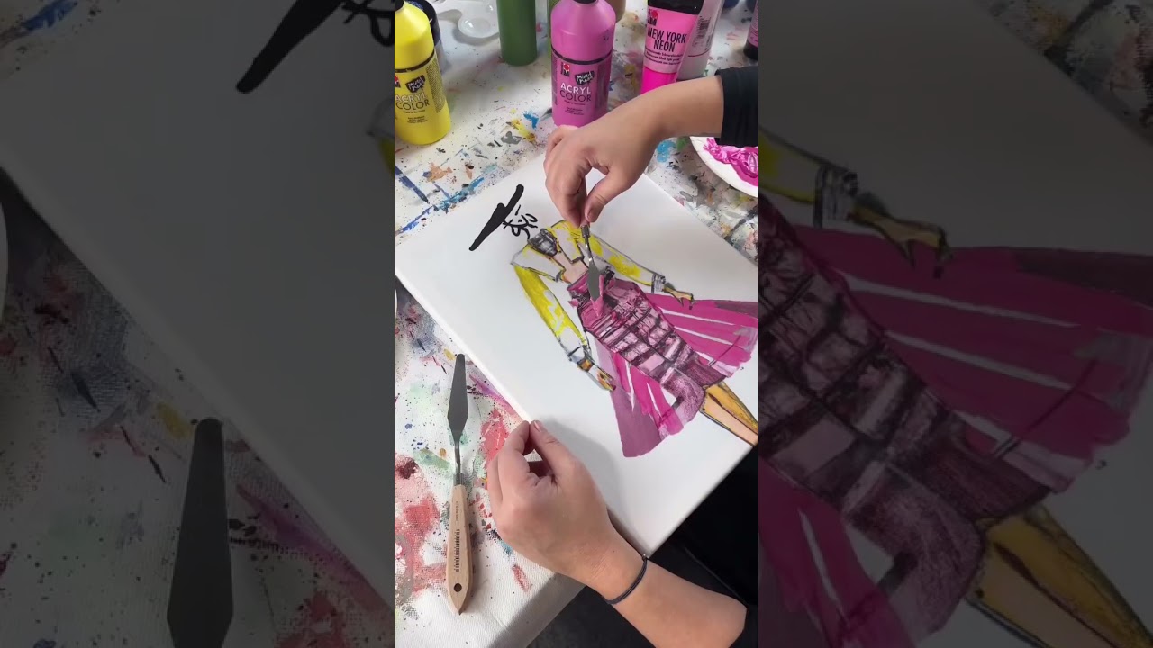 Fashion Illustration ArtNight 🎨 