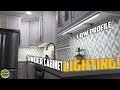 Installing Low Profile Under Cabinet LED Lighting