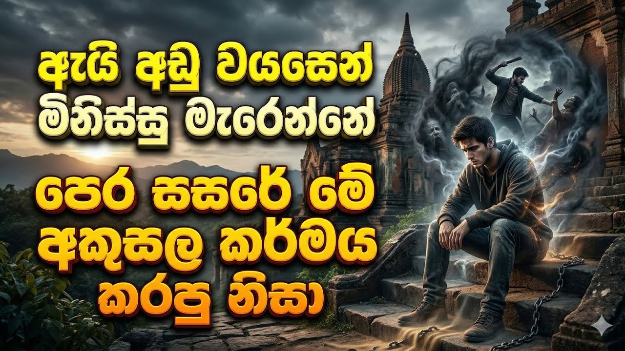 ඇයි අඩු වයසෙන් මිනිස්සු මැරෙන්නේ පෙර සසරේ මේ අකුසල කර්මය කරපු නිසා - Ape Pansala