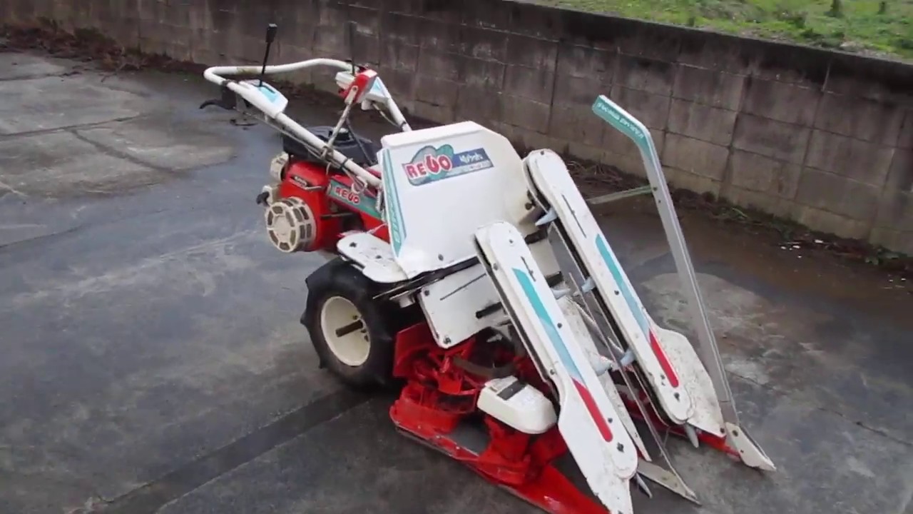 クボタ バインダー RE60 2輪タイプ 2条刈 5馬力 スイングデバイダー 