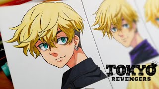 Drawing CHIFUYU MATSUNO in different anime styles | Tokyo revengers