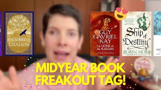 MIDYEAR BOOK FREAKOUT TAG // Actual medieval fantasy (and why my fictional crush would dump me)