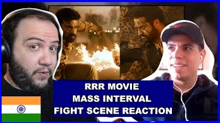 RRR Movie Mass Interval Fight Scene Reaction | Jr. NTR, Ram Charan | SS Rajamouli | Producer Reacts