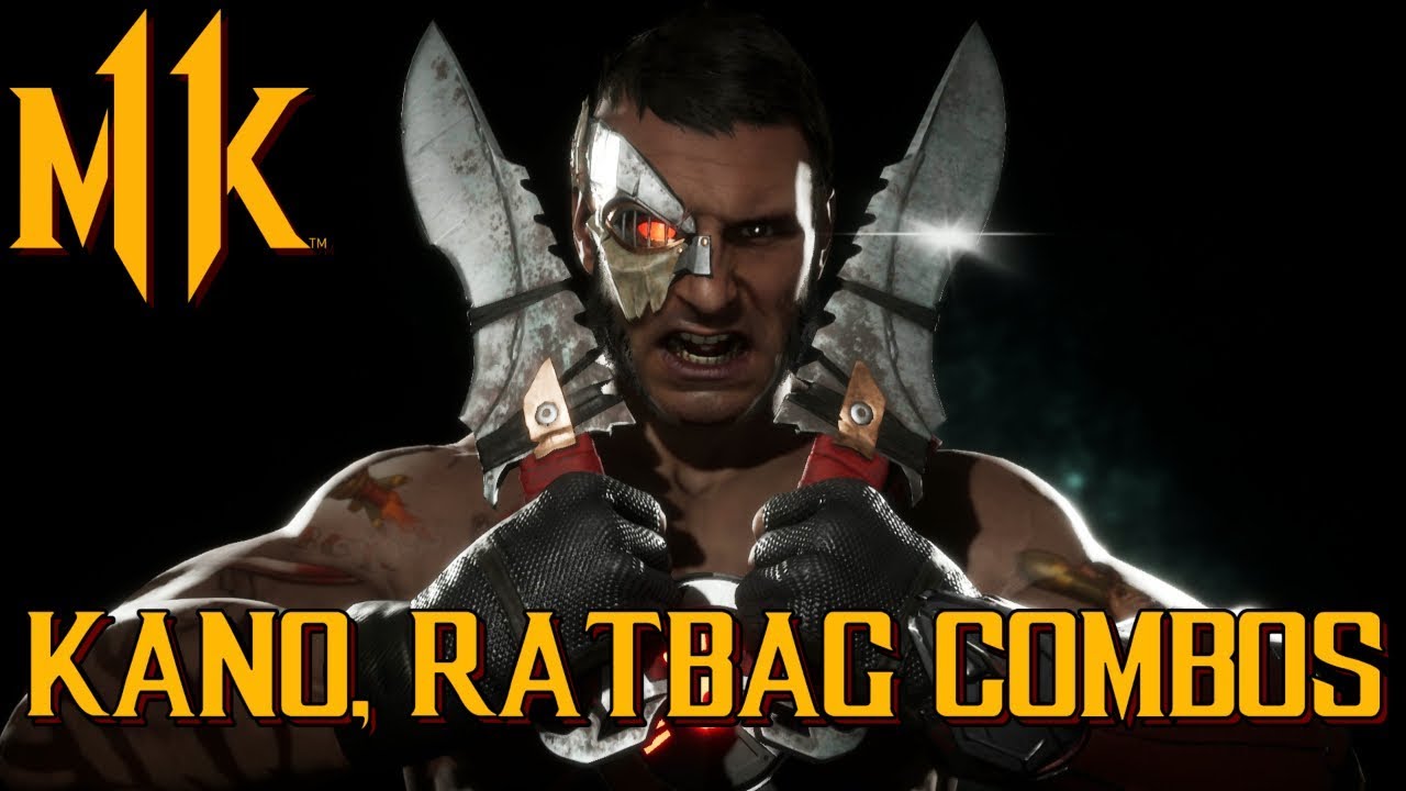 MK11 Kano, Ratbag Combo Video Variation) (1080P/60FPS