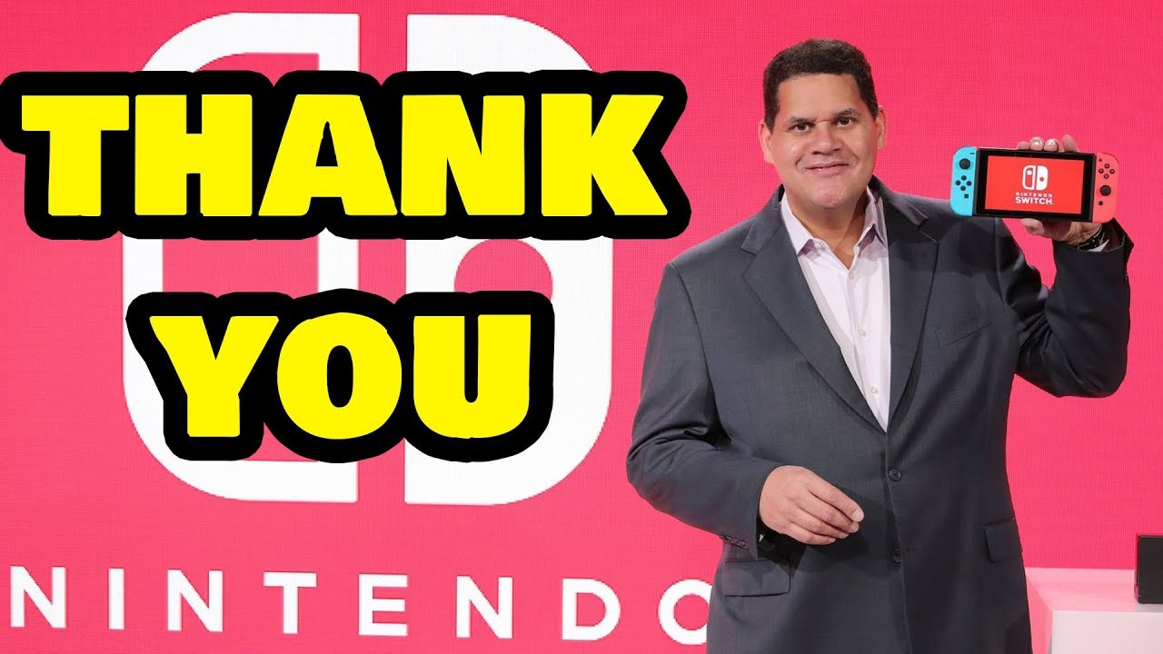 Reggie Fils-Aime Steps Down as President of Nintendo Of America, THANK YOU FOR EVERYTHING