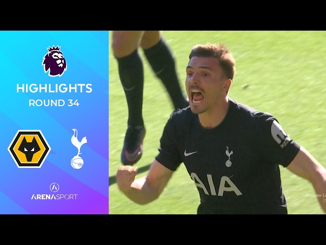 Wolverhampton - Tottenham 0:1 | PREMIER LEAGUE (34. kolo) | 25. april 2026.