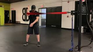 NT Loop Band 90/90 Single-Arm Rear-Delt Fly At Home