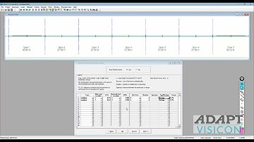 Designing a One-Way Slab in ADAPT-PT/RC