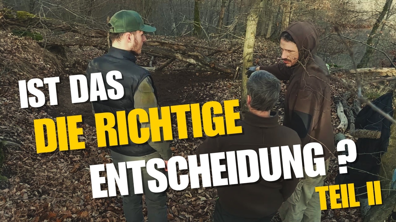 48h Übernachtung im Wintercamp - 1 Nacht im Wald – ohne Zelt, ohne Plan, nur Natur!