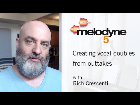 Melodyne • Creating vocal doubles from outtakes