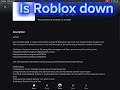 Is Roblox lagging or is it getting shut down? Part1
