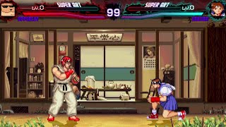 Uppercut vs. Street Fighter Alpha 2