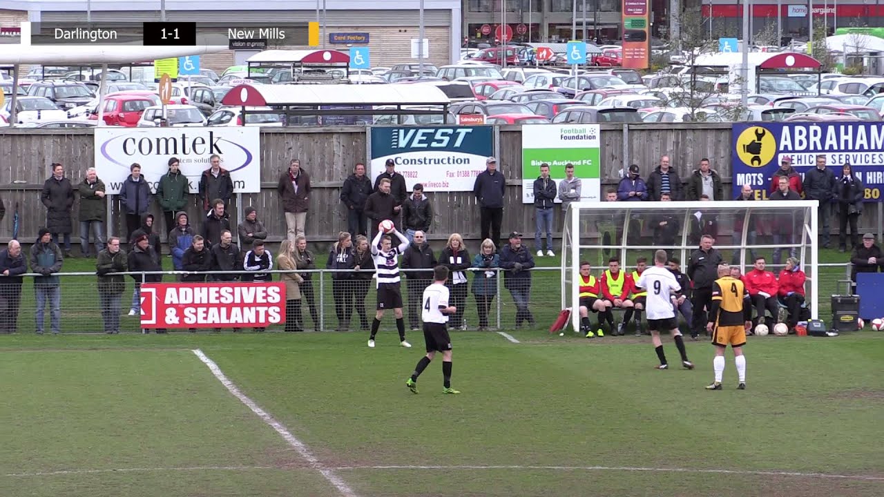 Darlington 3-1 New Mills - Evo-Stik First Division North - 2014/15 camera iphone 8 plus apk