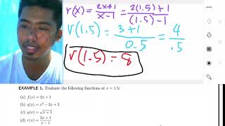 GENERAL MATHEMATICS: LESSON 2 - EVALUATING FUNCTIONS