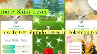 How To Catch 100iv Shiny Eevee In Pokemon Go | Eevee Community Day | Catch Shundo Eevee Pokemon Go