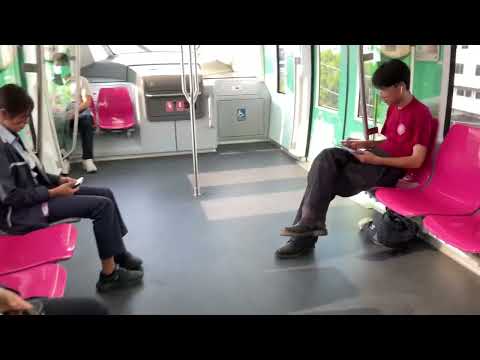 EP735รถไฟฟ้าสายสีชมพู EP 741 Tesla Model Y with Touchless Car Wash