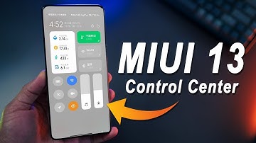 MIUI 13 Control Center First Look & Features!
