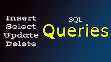 Using Query Statements to Enter, Modify, Delete, Search Data in SQL | DBMS Question Set 19 |