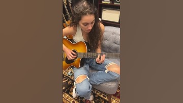 she played the FORBIDDEN RIFF...