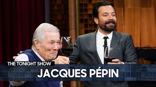 Jacques Pépin and Jimmy Compete to Make the Best Thanksgiving Leftover Sandwich | The Tonight Show