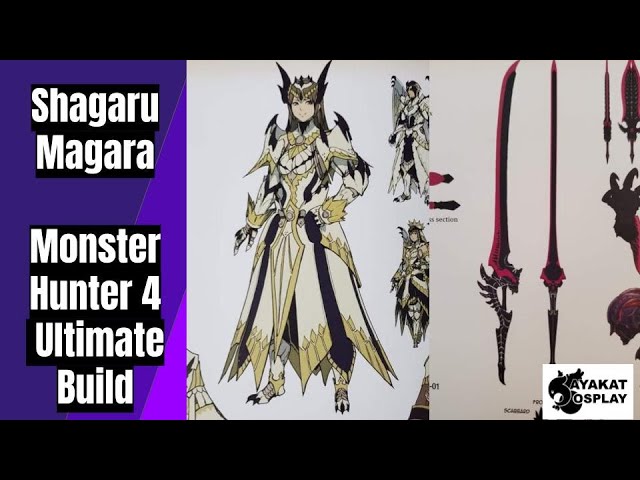 Building a Monster Hunter Cosplay: armor painting | Shagaru Magara from Monster Hunter Ultimate 4