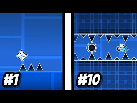 Can I Successfully Complete ALL Ten Geometry Dash Levels? - YouTube