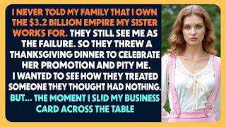 I Never Told My Family That I Own The $3.2 Billion Firm My Sister Just Got Promoted At. They Stil... Update